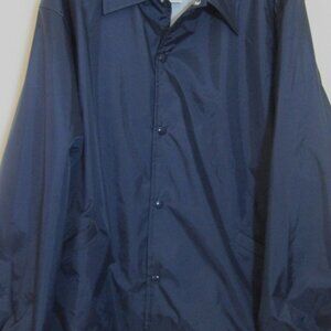 GAME SPORTSWEAR Size L 48R~Men's Windbreaker Water Repellent-Snap Closures~New